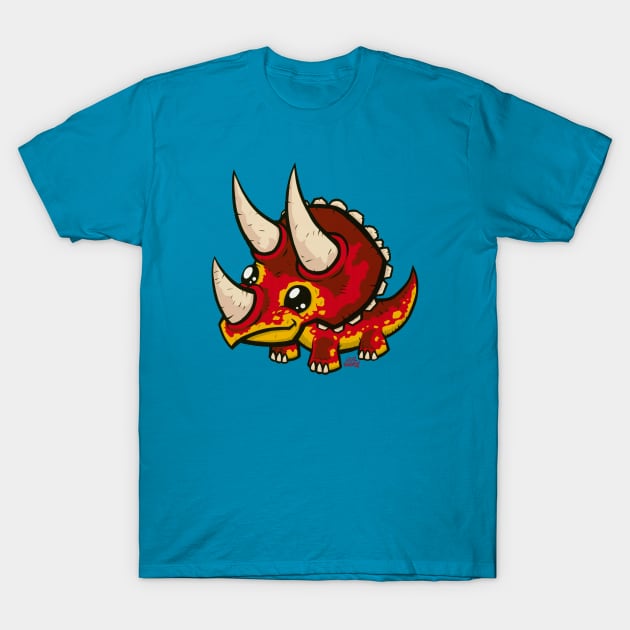 Triceratops T-Shirt by joehavasy